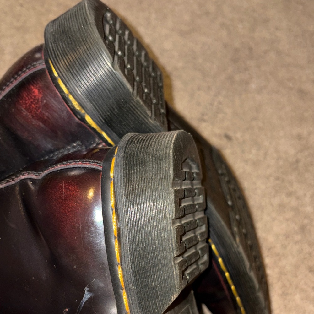 1460 Arcadia Leather Boots CHERRY 🍒 - Picture 7 of 8